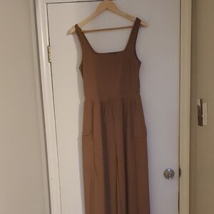 Fashion Nova Brown Jumpsuit
